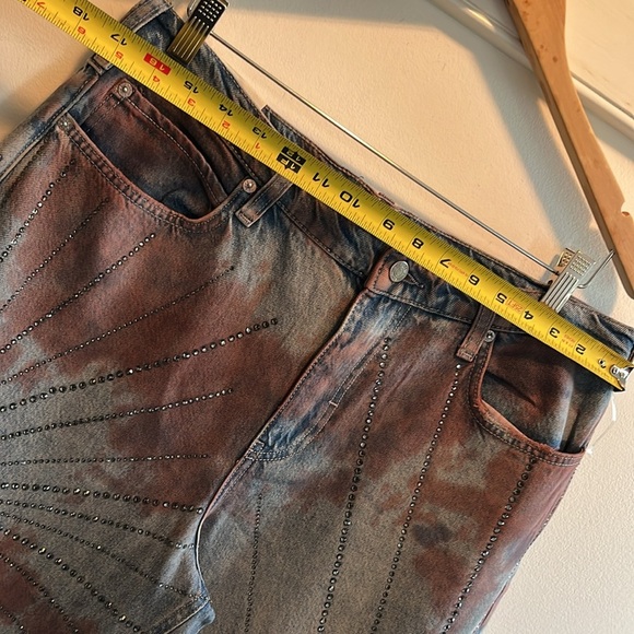 Free People Aurora Mid-Rise Straight Jeans Size 30 NWT - Picture 8 of 15